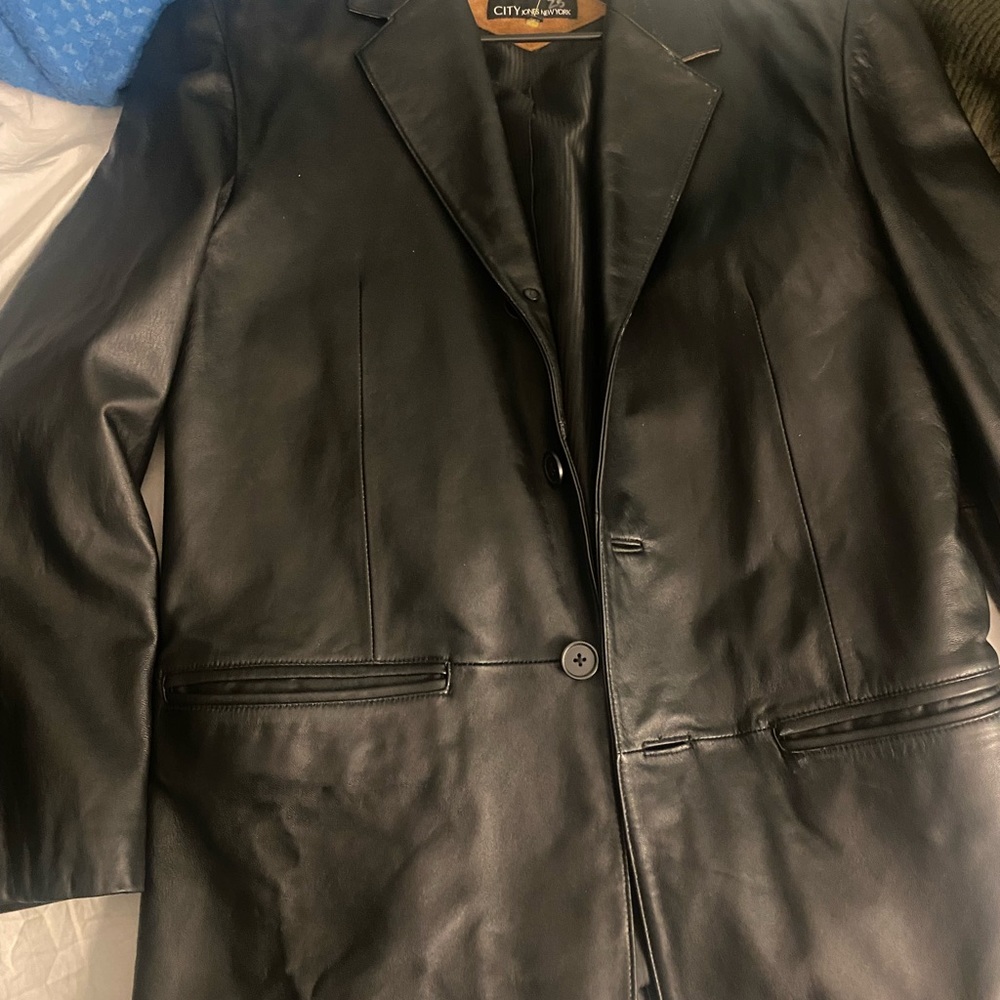 Leather jacket